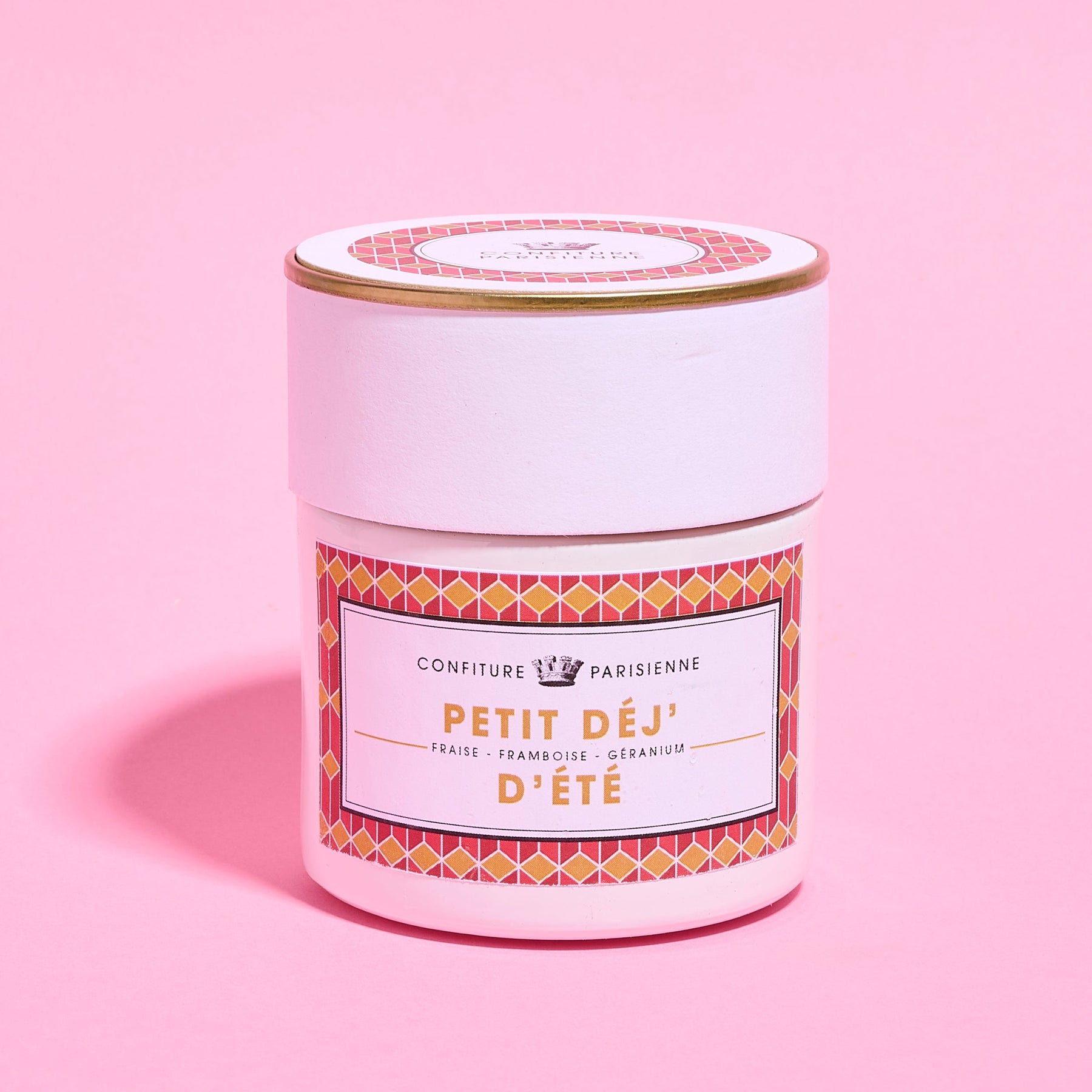 Personnalisation petit déj' d'été - Fraise Framboise Géranium Rosat