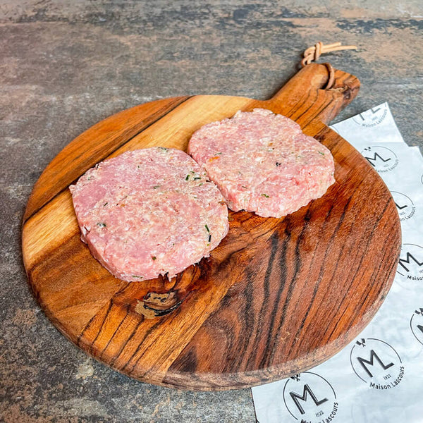 20 Small Veal Lascours with Girolle Cream
