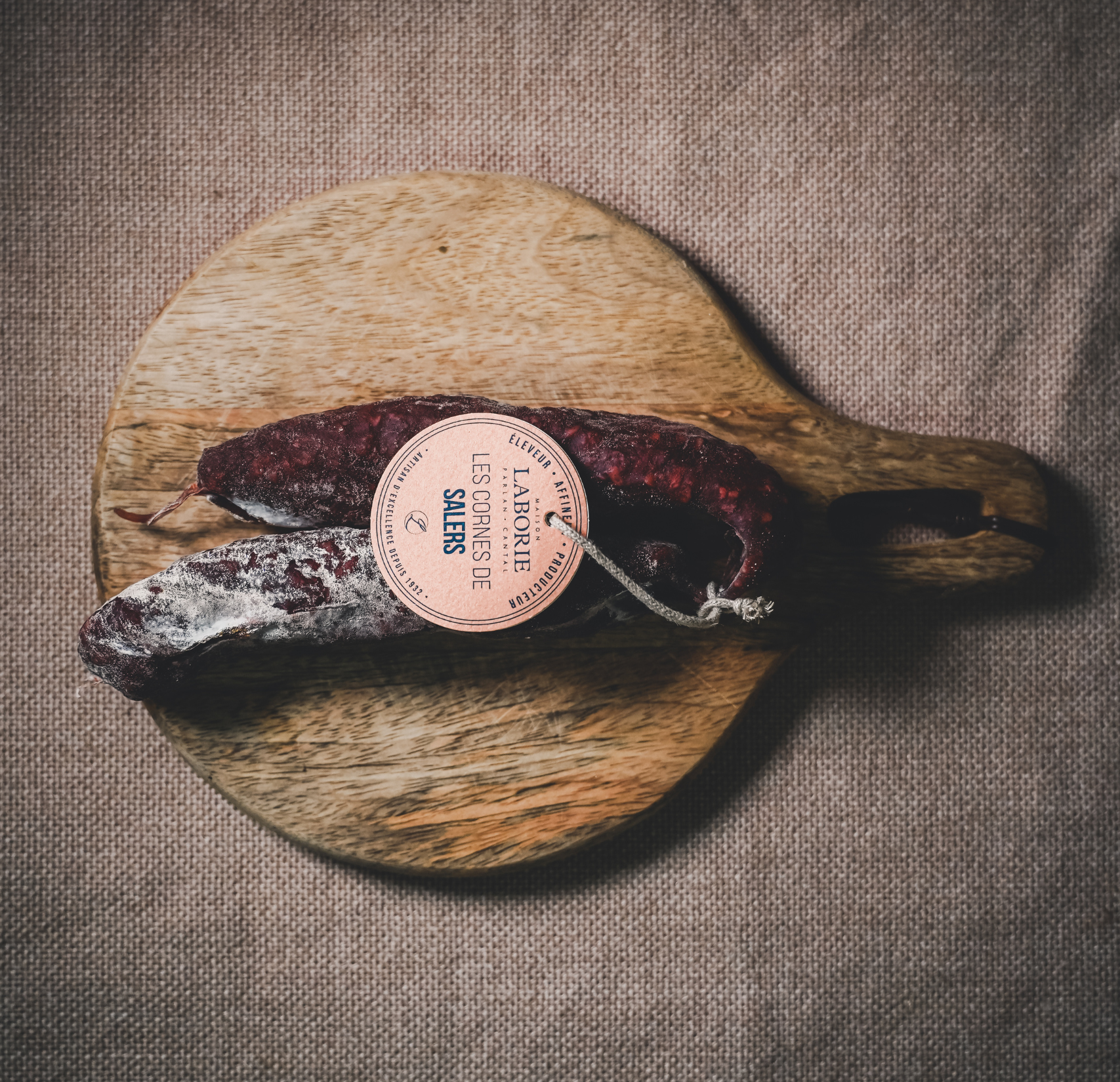 Saucisses sèches les petites Cornes de Salers