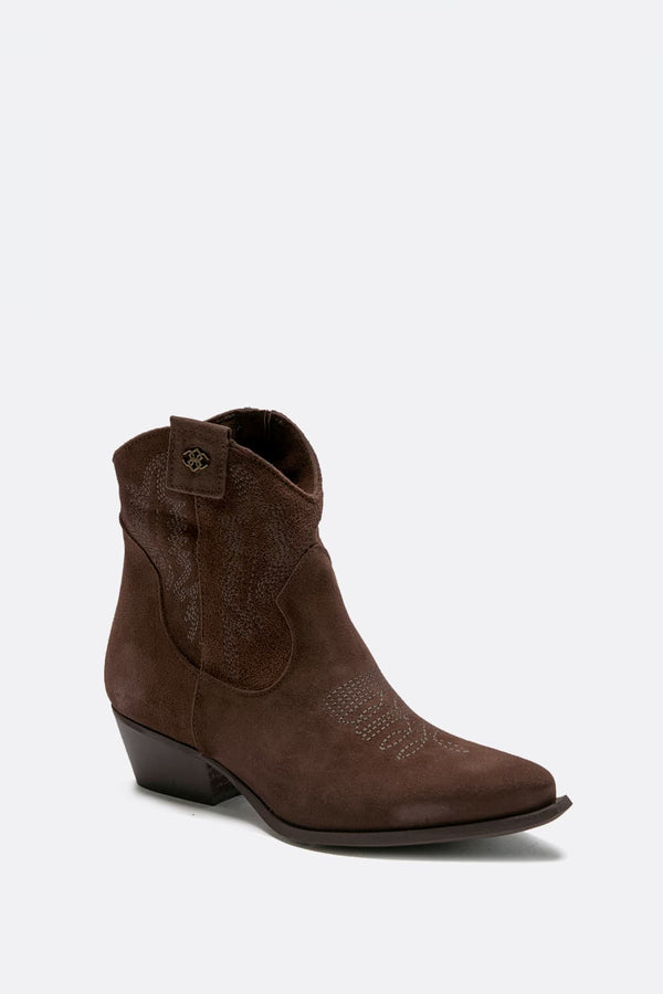 Stivaletto Texano Petrarca 100% vera pelle Made in Italy - Barone Firenze