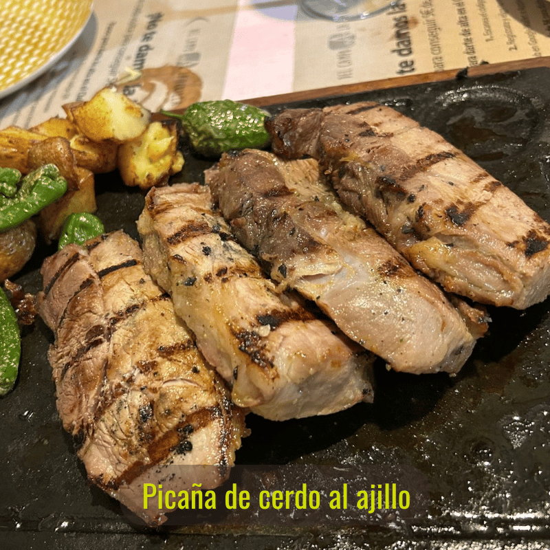 Iberian Picanha with Garlic, Piece 700-900 gr. Pre-cut