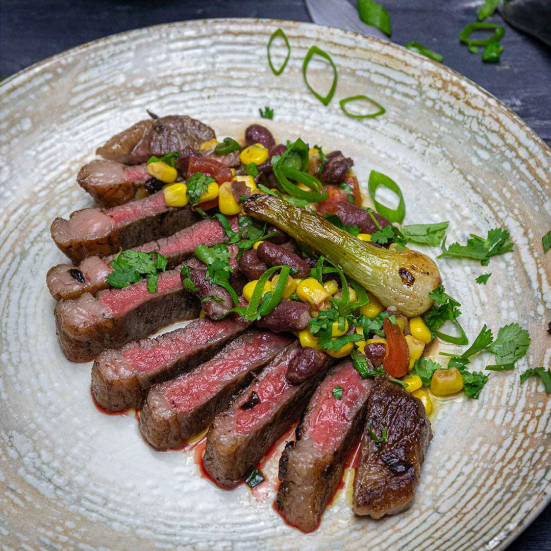 Picanha de bœuf Wagyu tranchée