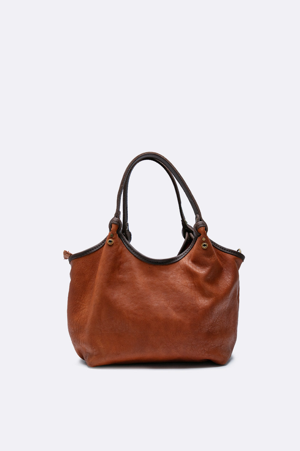 Pienza Borsa Vegetale Donna 100 % vera pelle Made in Italy- Barone Firenze