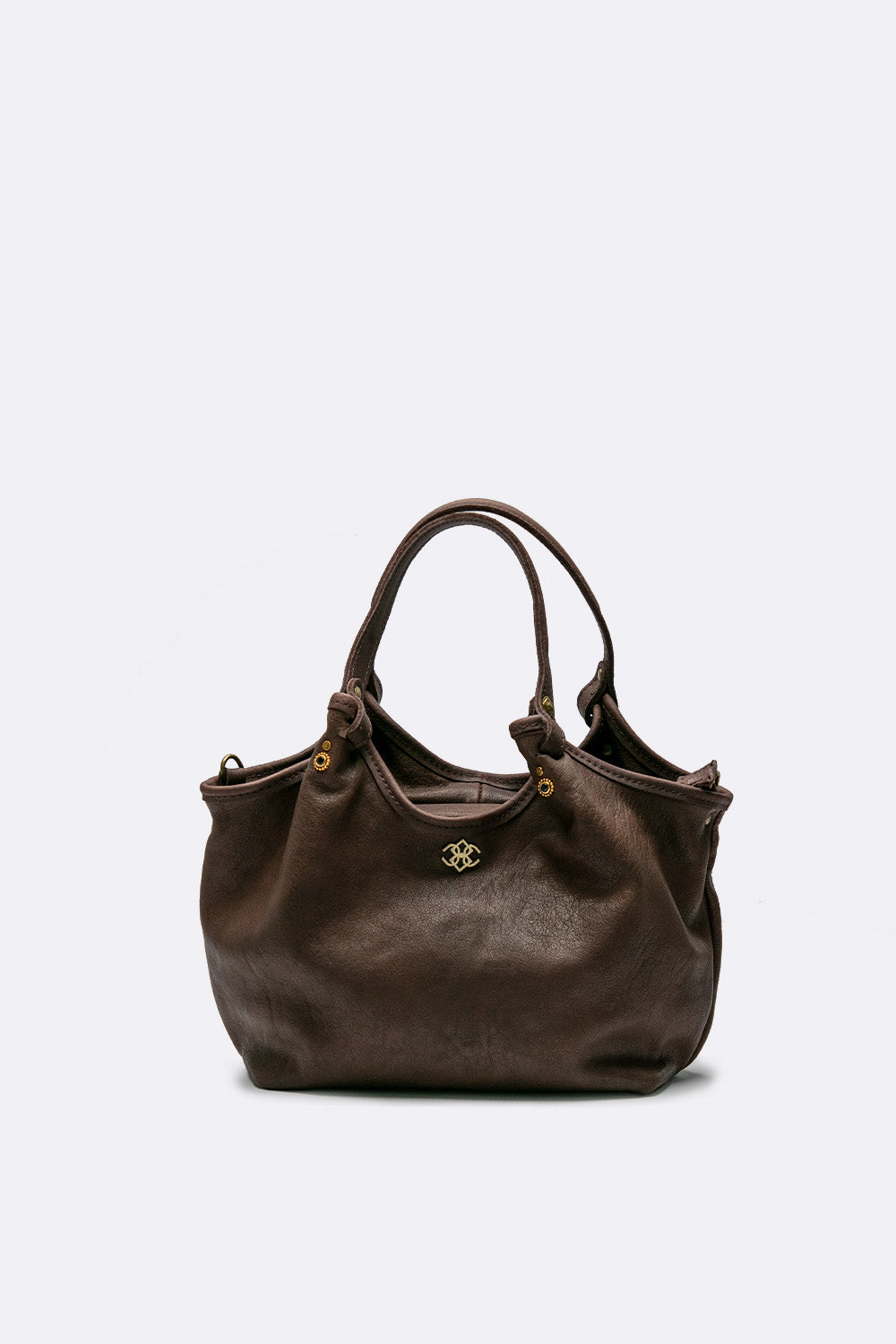 Pienza Borsa Vegetale Donna 100 % vera pelle Made in Italy- Barone Firenze