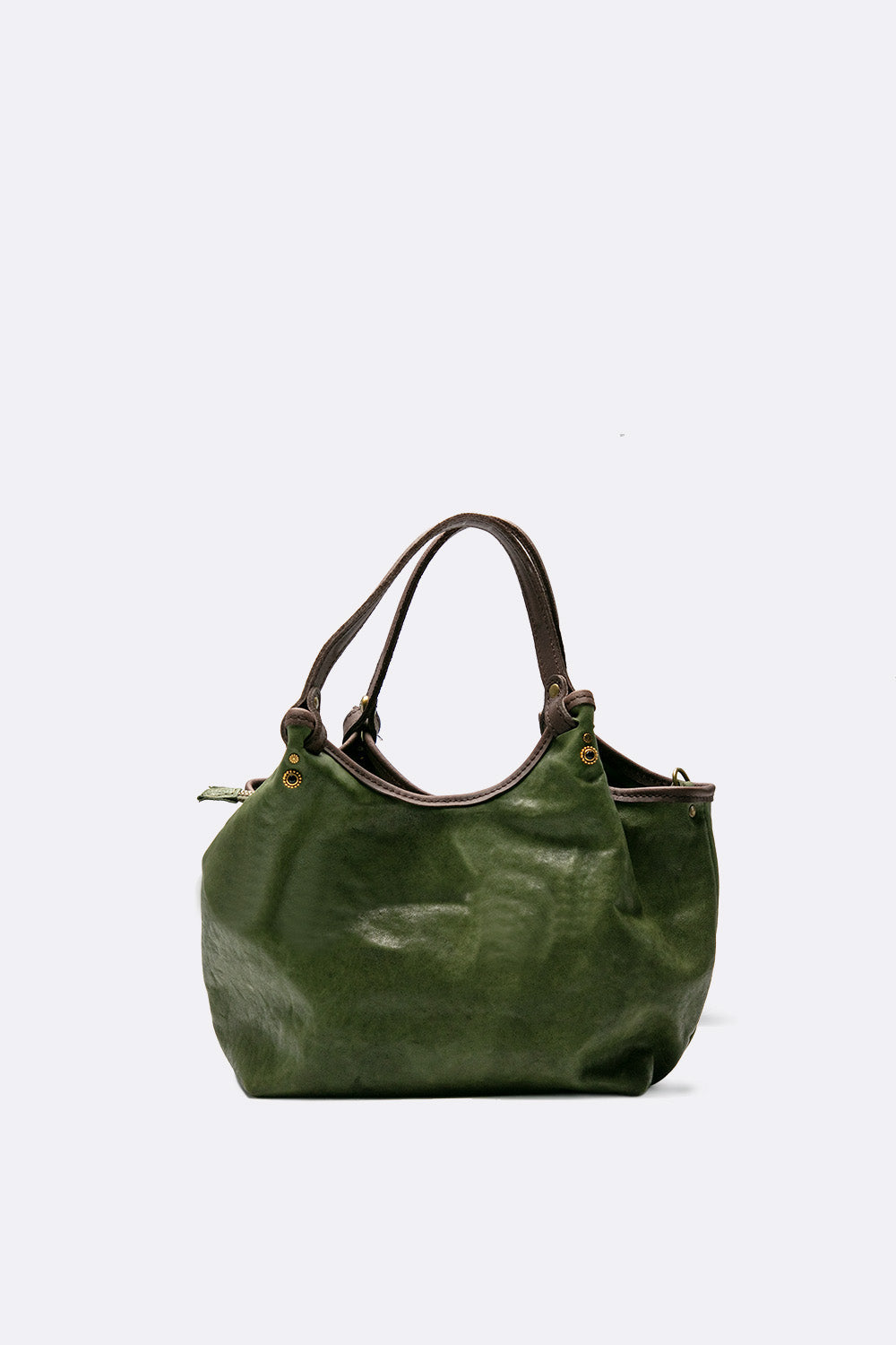 Pienza Borsa Vegetale Donna 100 % vera pelle Made in Italy- Barone Firenze