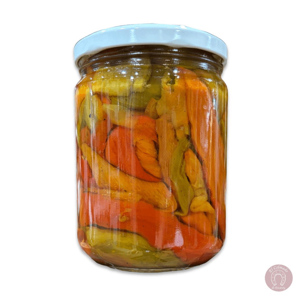 Pimiento tormantos dulce entreverado en tarro