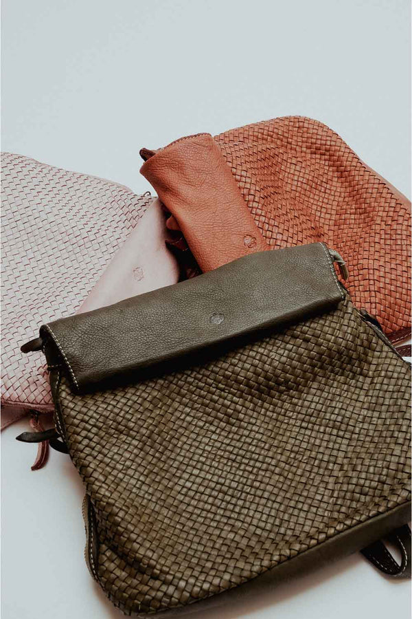 Zaino Pisa donna 100% vera pelle Made in Italy - Barone Firenze