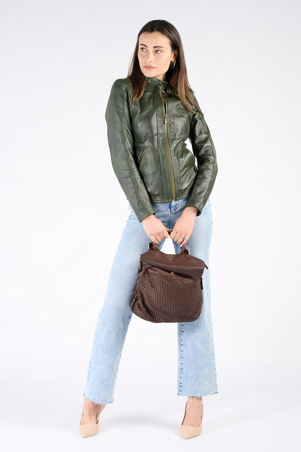 Zaino Pisa donna 100% vera pelle Made in Italy - Barone Firenze