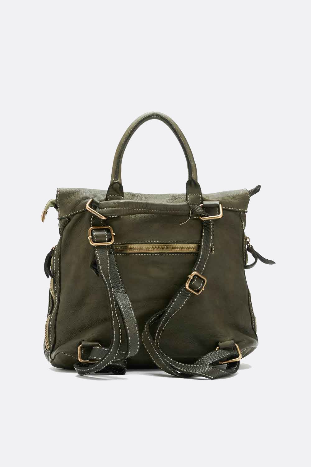 Zaino Pisa donna 100% vera pelle Made in Italy - Barone Firenze