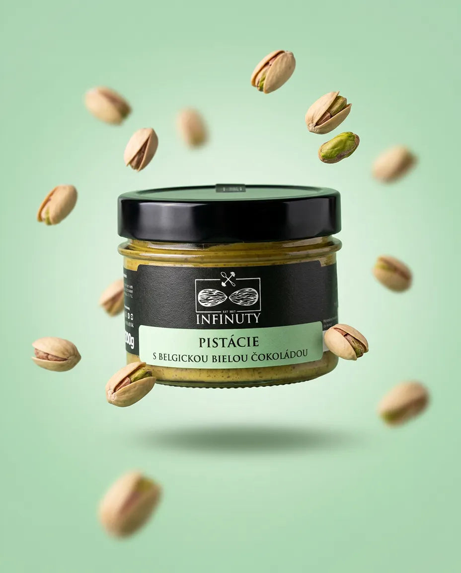 Pistachios with Belgian White Chocolate