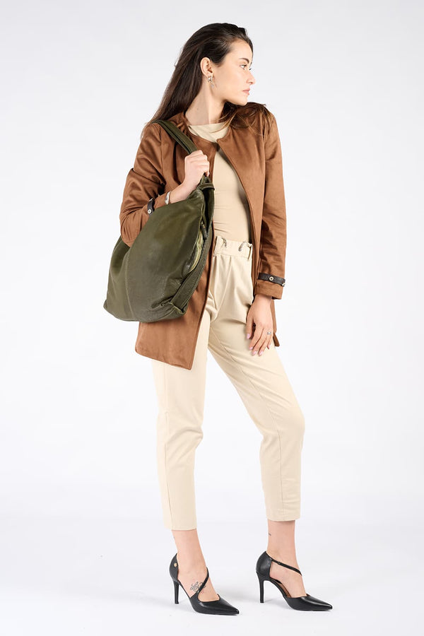 Pistoia borsa donna 100% vera pelle Made in Italy - Barone Firenze