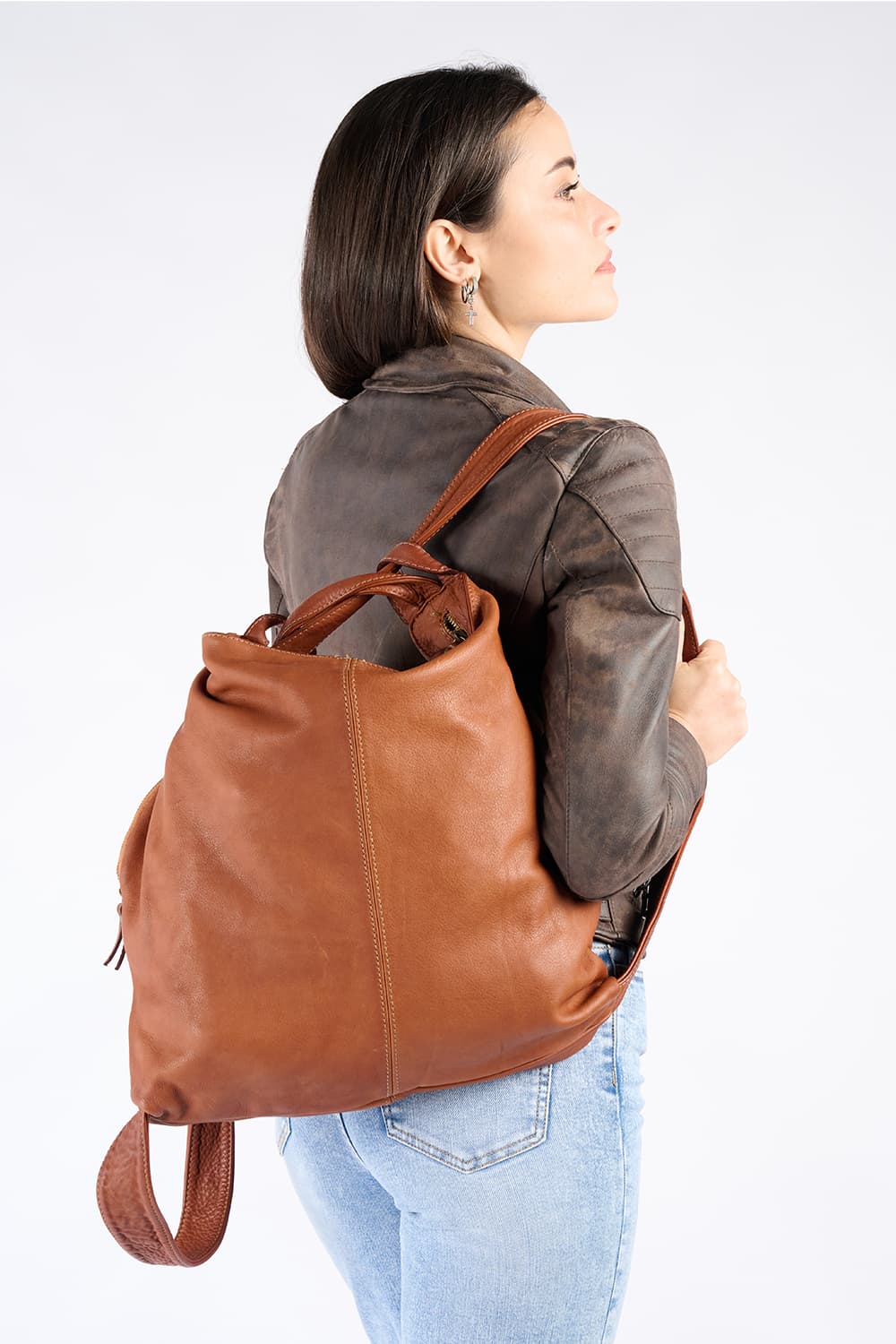 Pistoia borsa donna 100% vera pelle Made in Italy - Barone Firenze