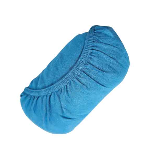 Fitted sheet 60x120cm - Petrol blue