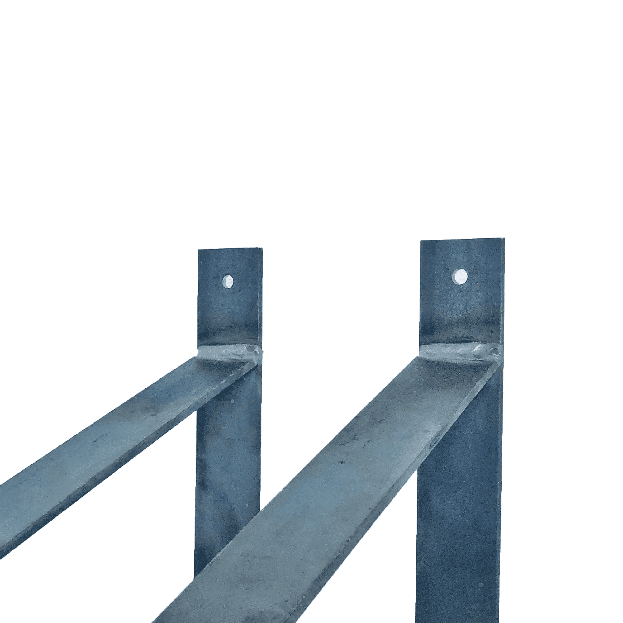 De Industriële Plankdragers XL Zonder Coating - 40 cm