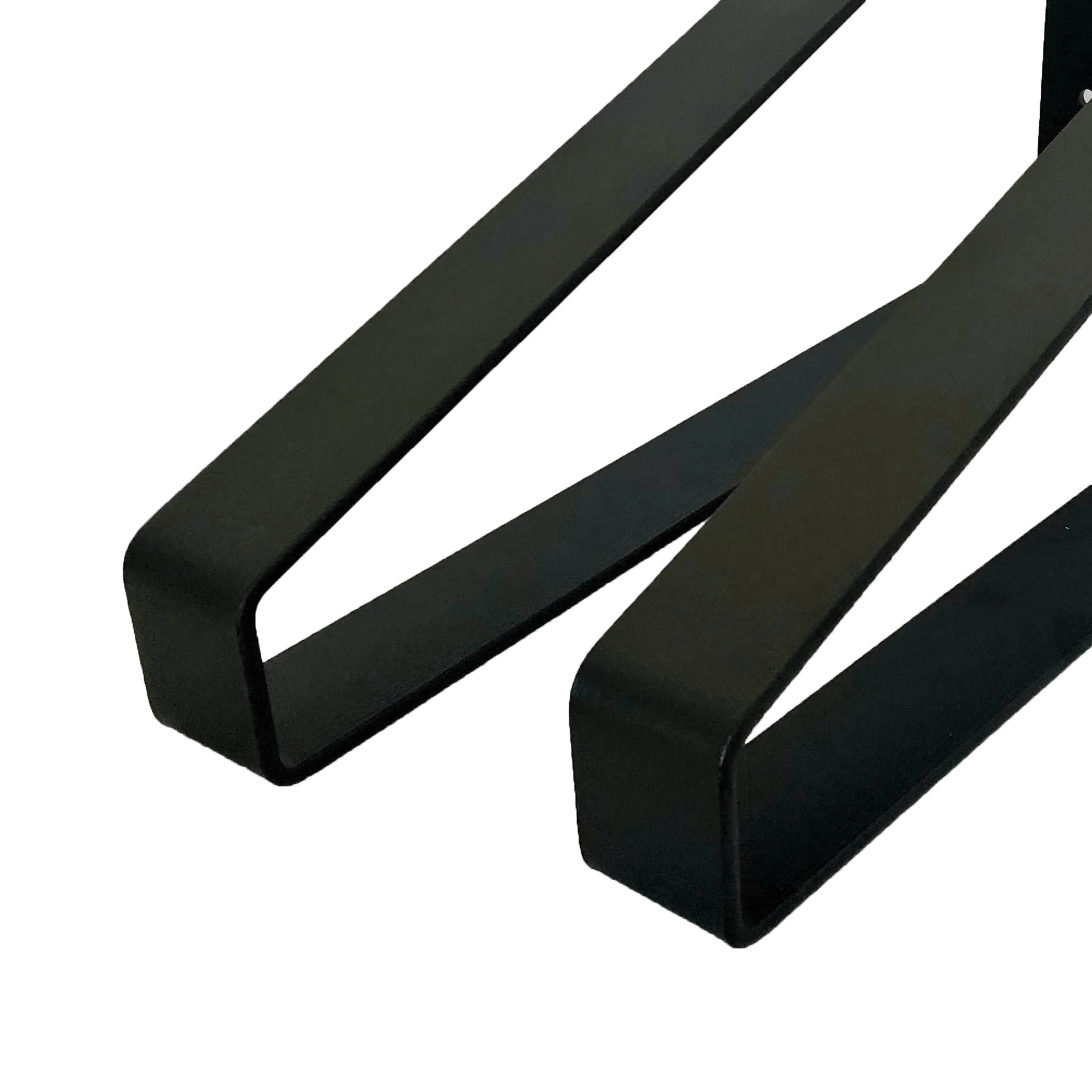 The Industrial Shelf Brackets XL Matte Black - 40 cm