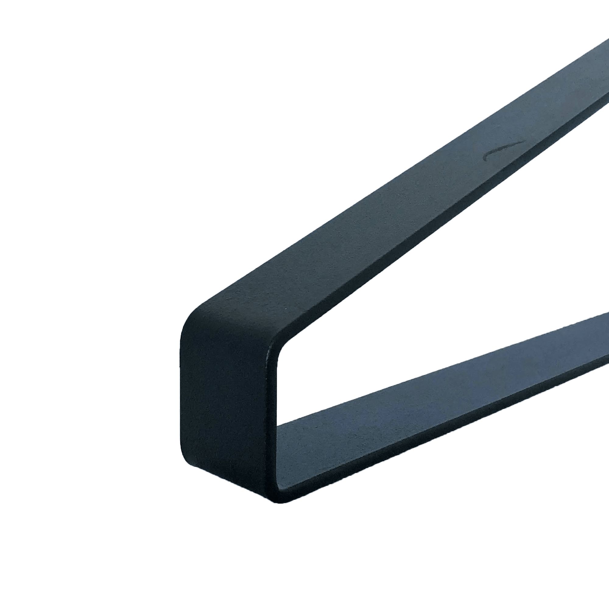 The Industrial Shelf Brackets XL Matte Black - 40 cm