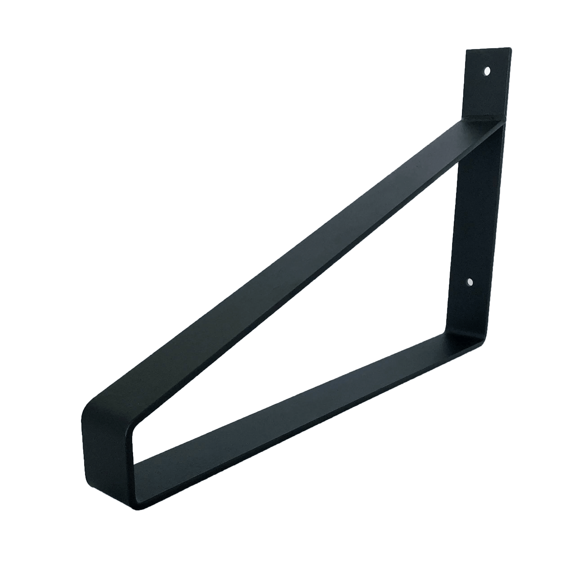 The Industrial Shelf Brackets XL Matte Black - 40 cm