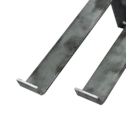 De Industriële Plankdragers L-vorm Zonder coating – 25 cm
