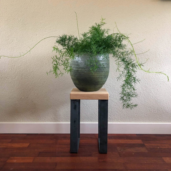 Table d'appoint intelligente – Table basse pour plantes sans revêtement