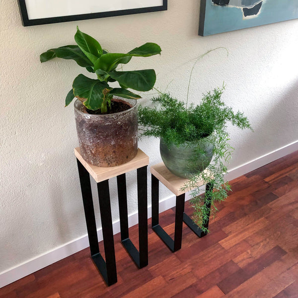 Smart Side Tables - Plant Table Matte Black (set)