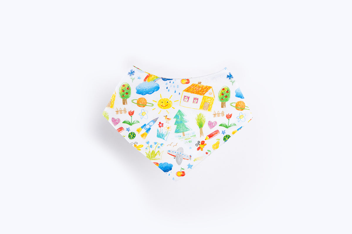 Scarf Bib - Drawing