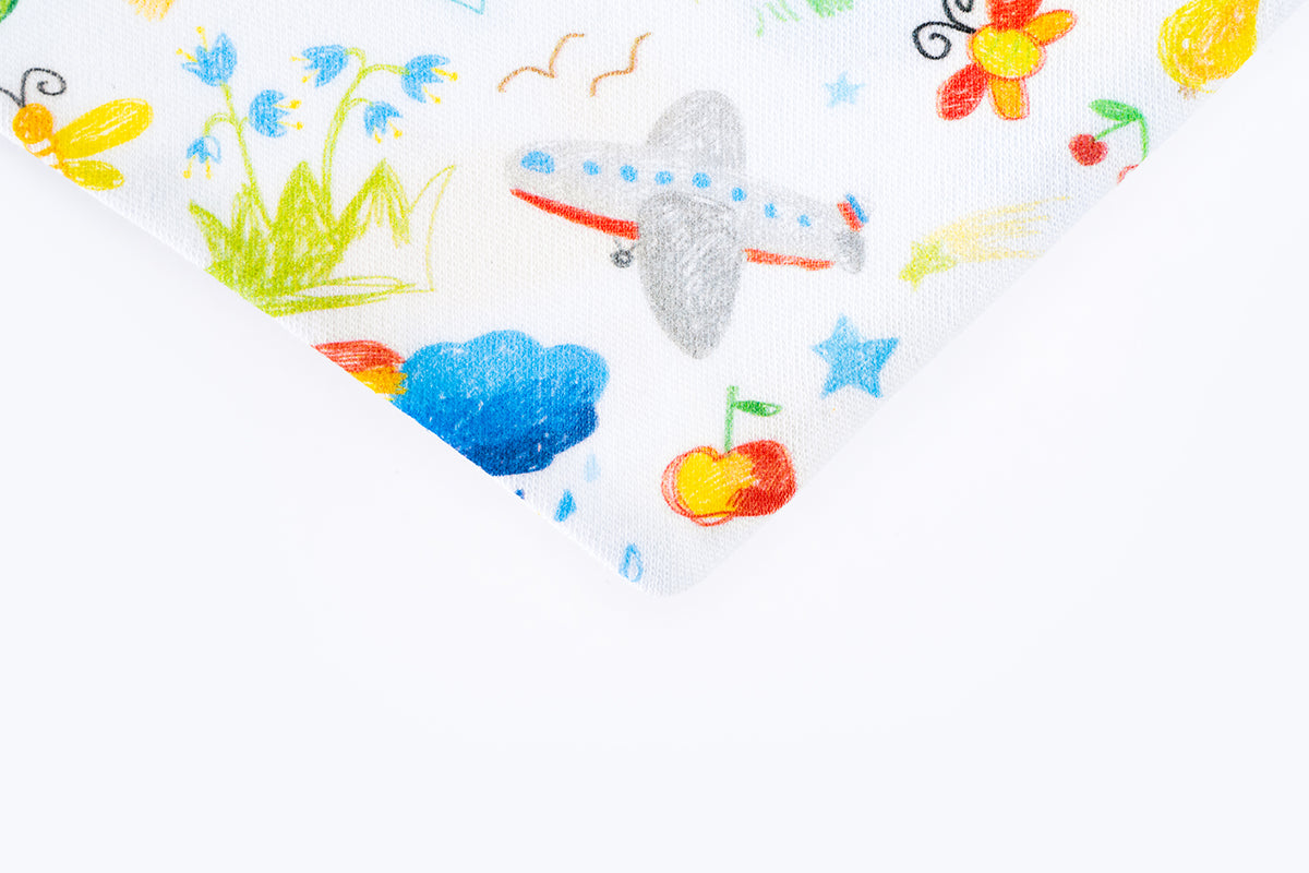 Scarf Bib - Drawing