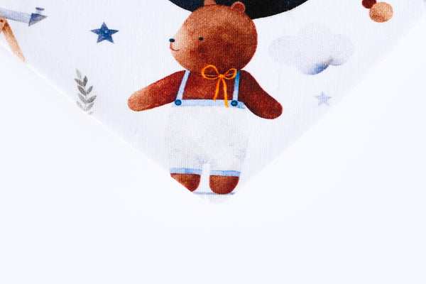 Bib scarf - Bear on the moon