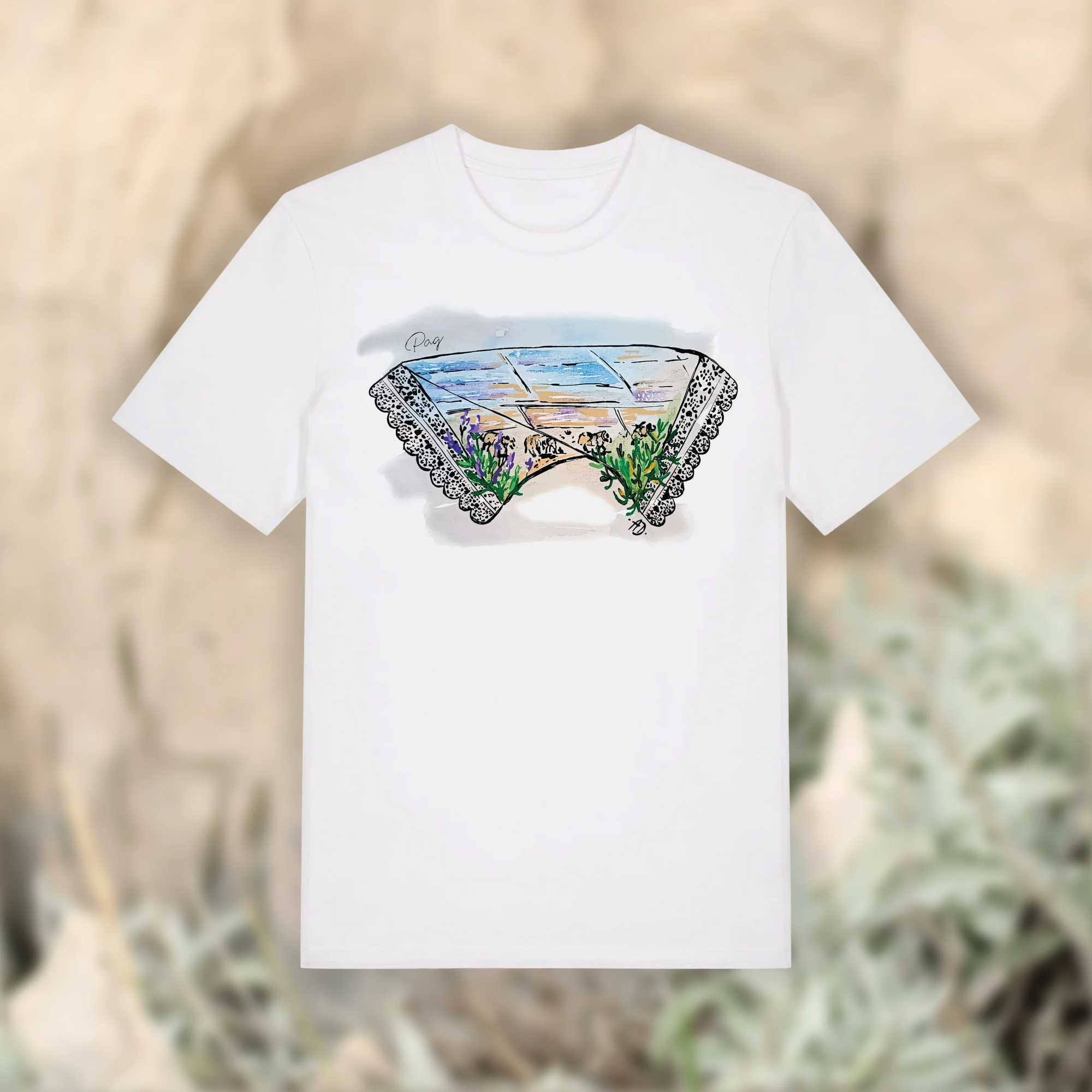 T-shirt - Pokrivaca bianca