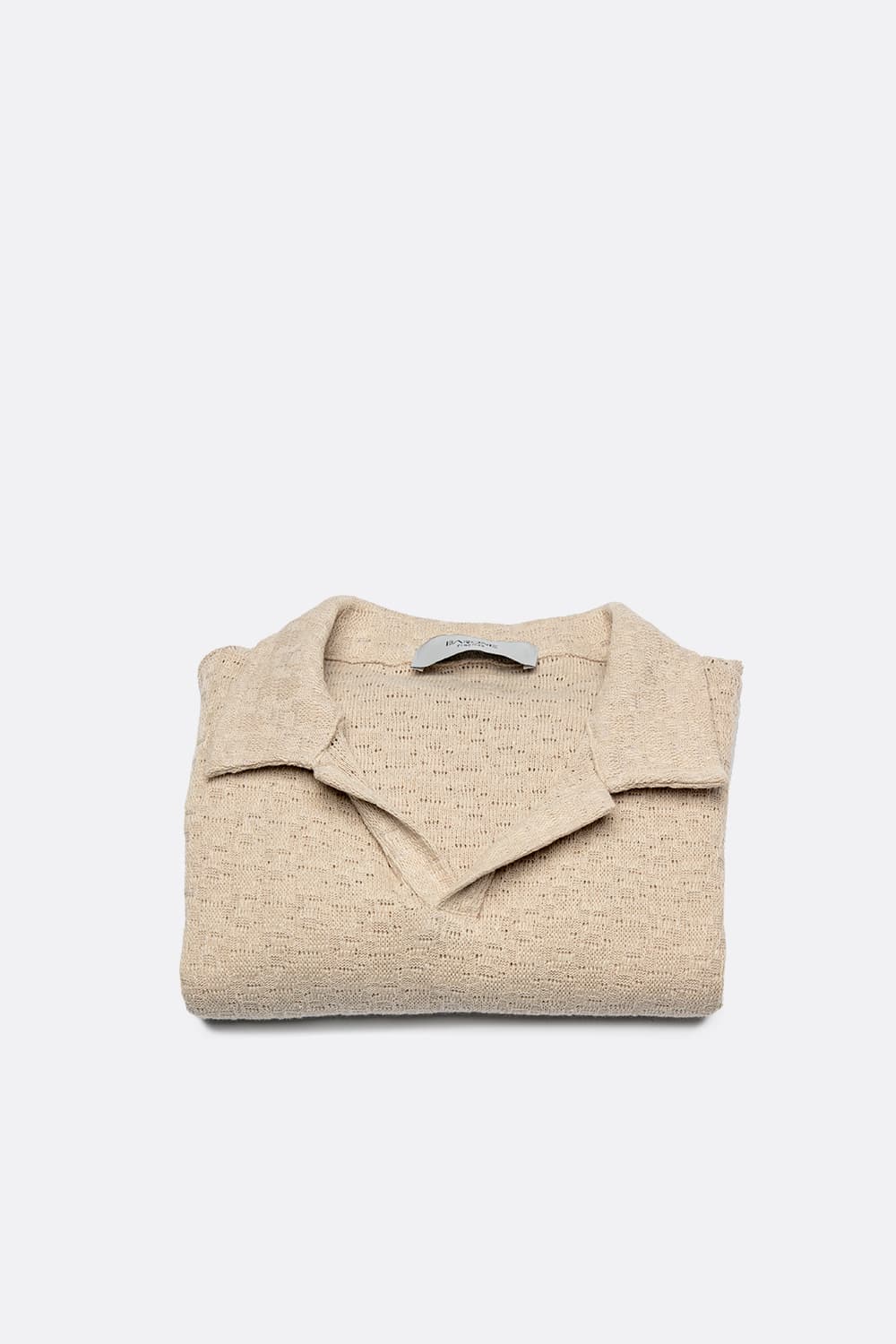 Men's Beige Polo