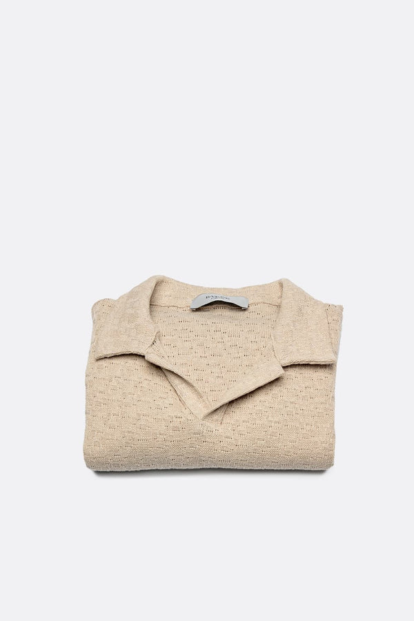 Men's Beige Polo