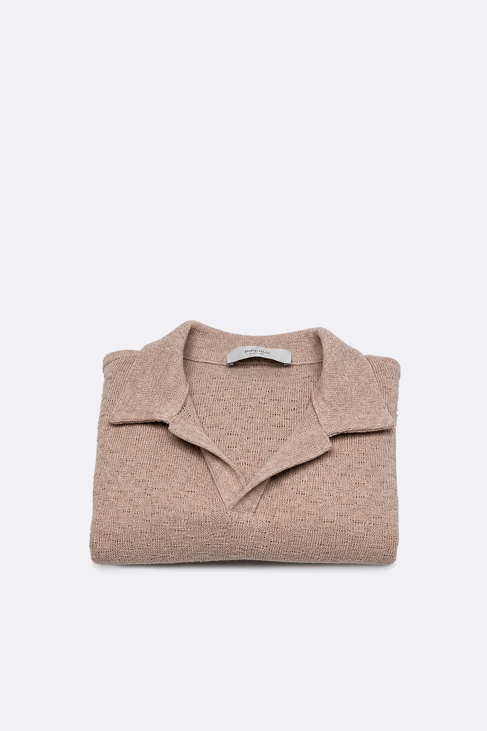 Polo Tramata Uomo Nocciola