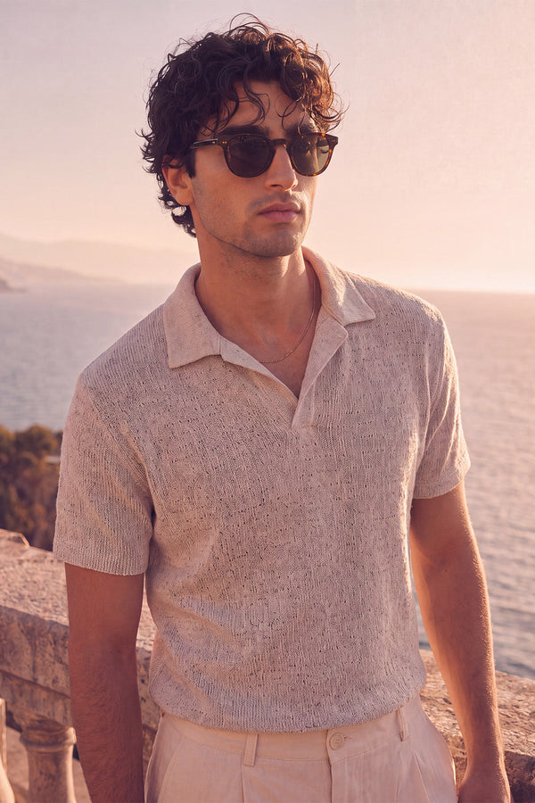 Men's Hazel Knitted Polo