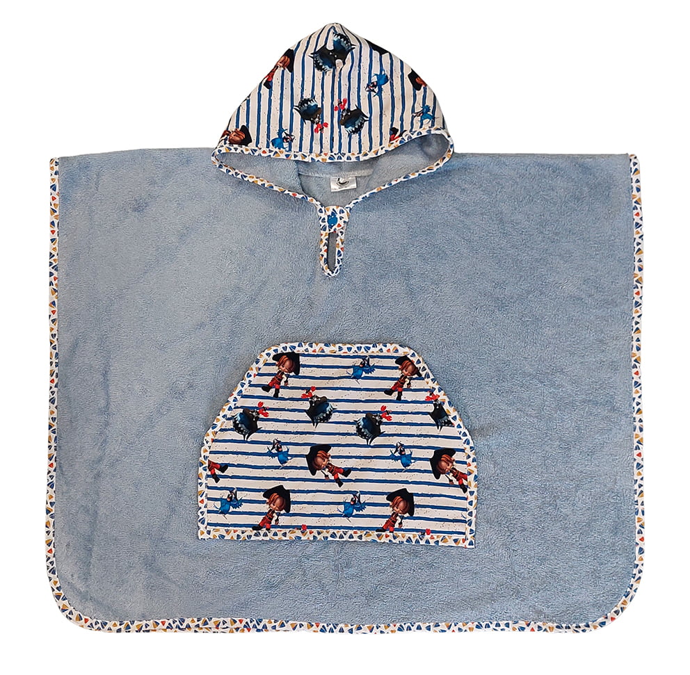Bamboo Poncho - Pirate