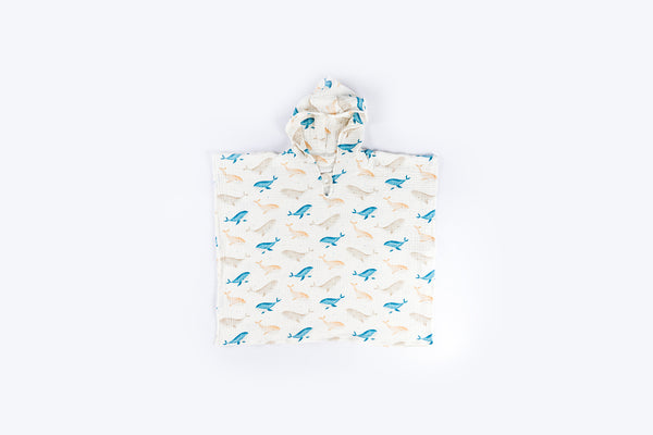 Pončo muslin - Ribe