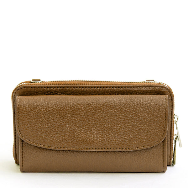 PORTACELLULARE - pelle dollaro biscotto