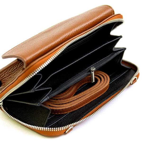 CELL PHONE HOLDER - dollar leather