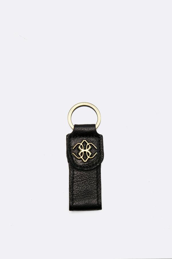 Pitti Black Keychain