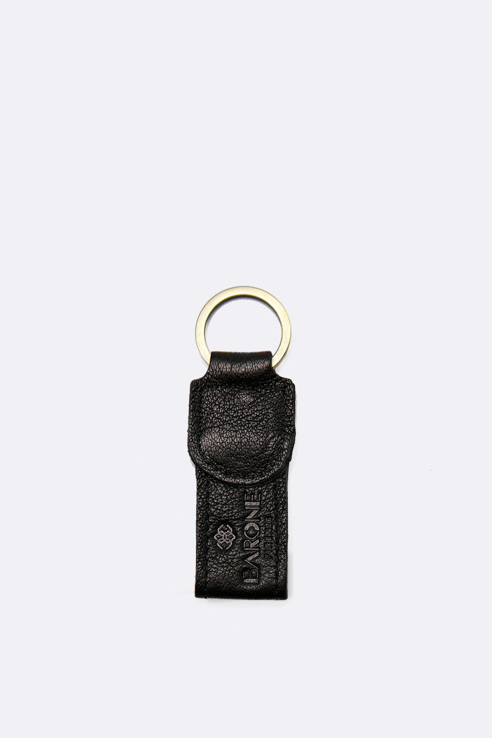 Pitti Black Keychain