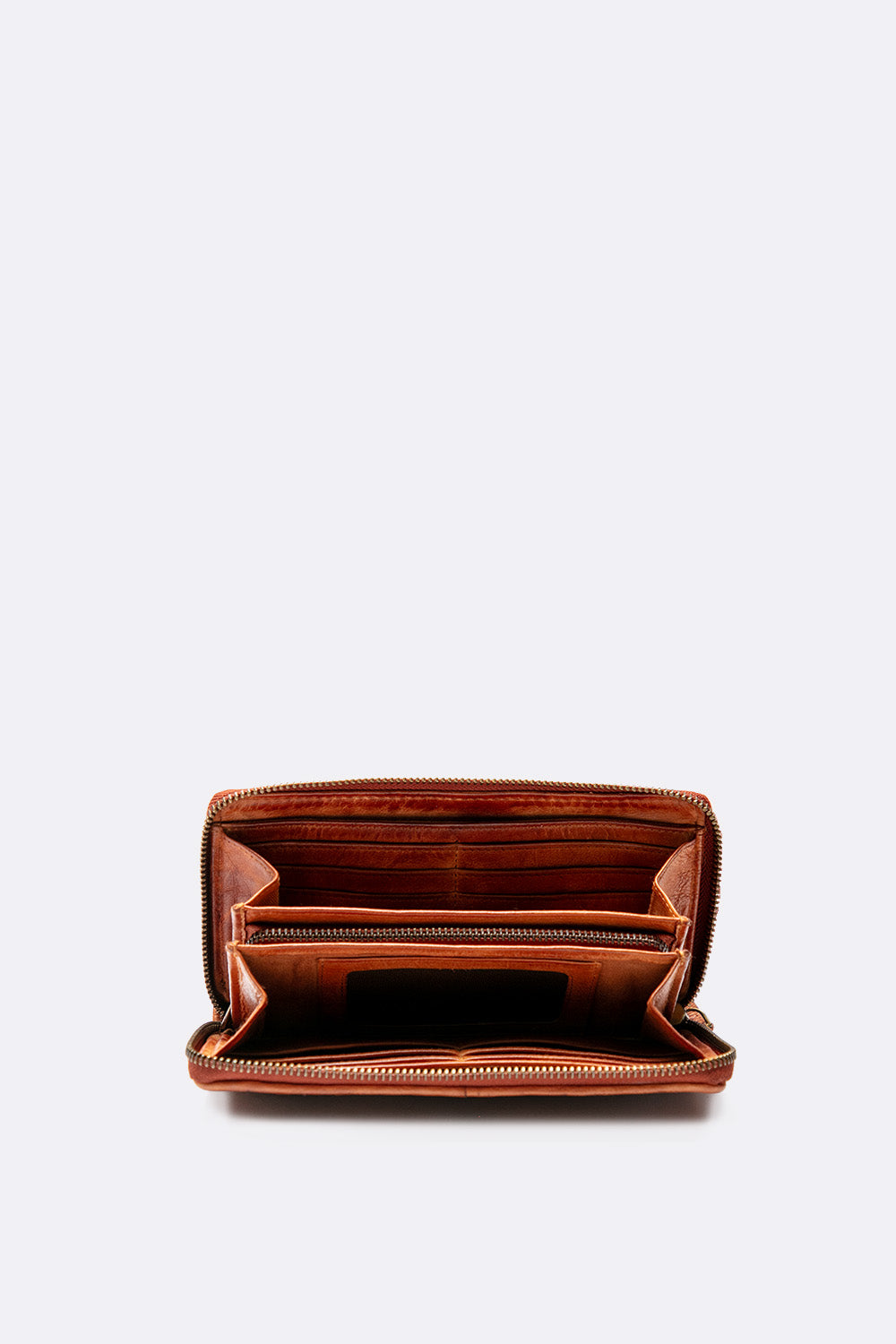 Large Woven Leather Wallet