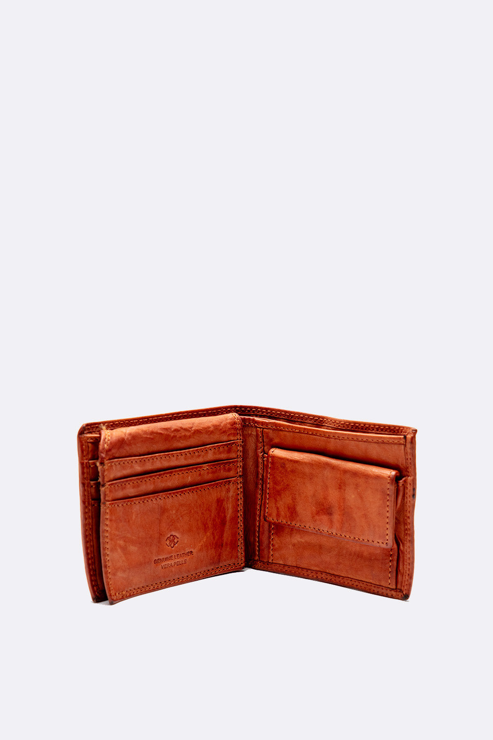 Portafoglio Basic Vintage Cuoio