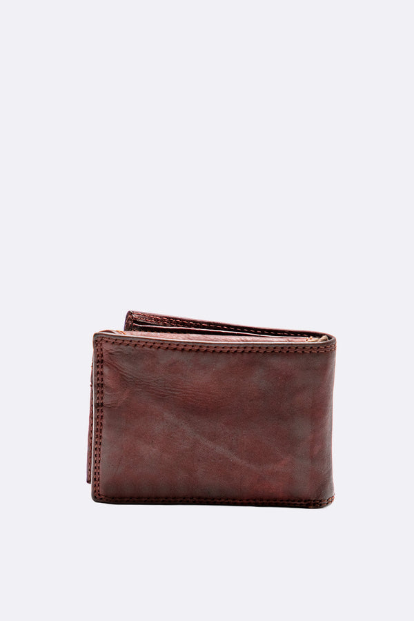 Smooth Brown Rust Men's Wallet