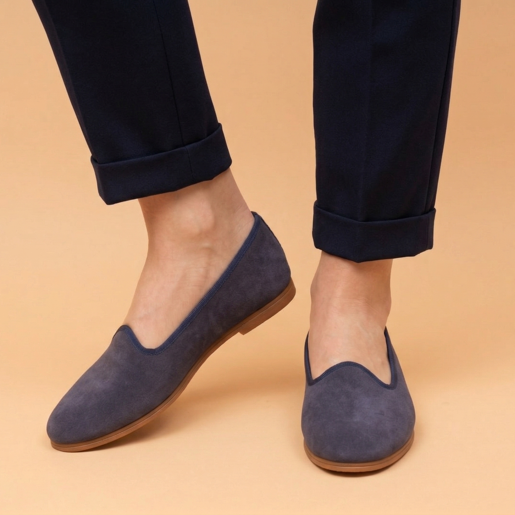 Light Blue Friulane Leather