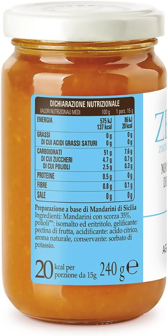 Priprema na bazi sicilijanskih mandarina – 0% šećera