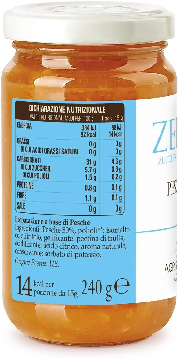 Peach Preparation – Zero% Sugars