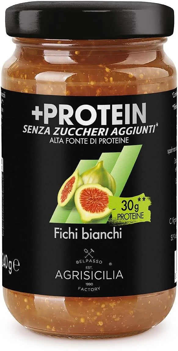 Preparation of White Figs with Sugar-Free Proteins