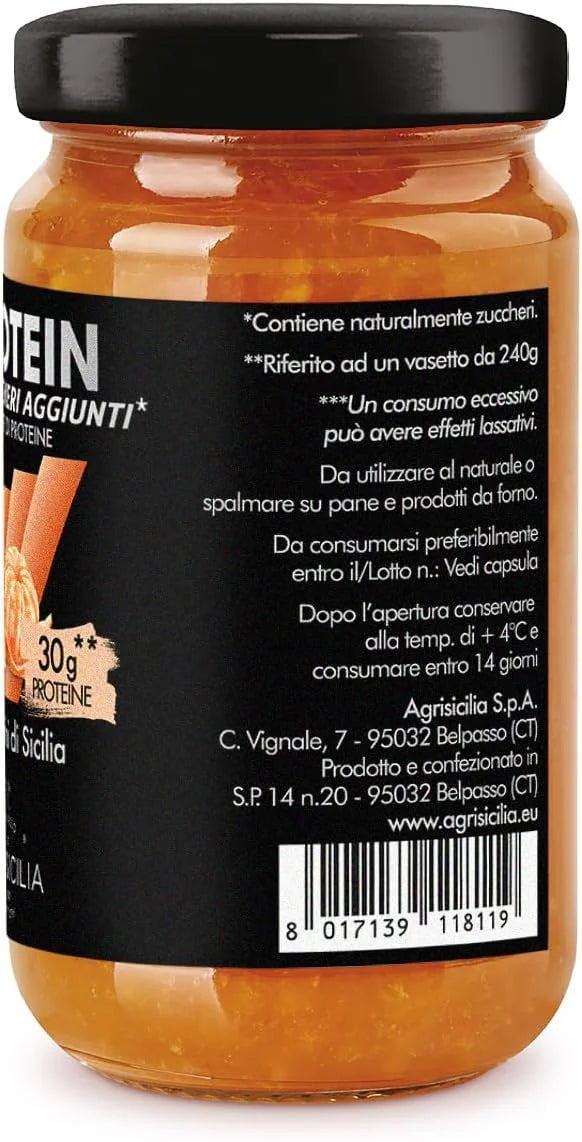 Preparation of Sicilian Mandarins with Sugar-Free Proteins