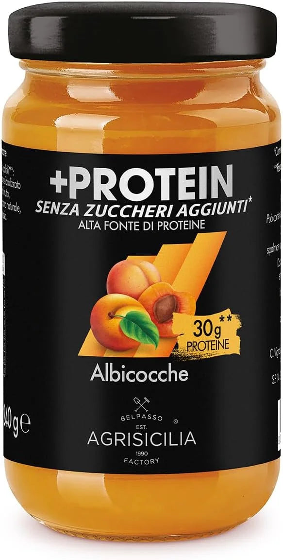 Příprava meruněk s proteinem bez cukrů