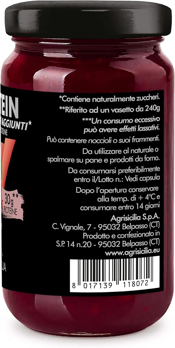 Cherry Preparation with Protein without Sugars