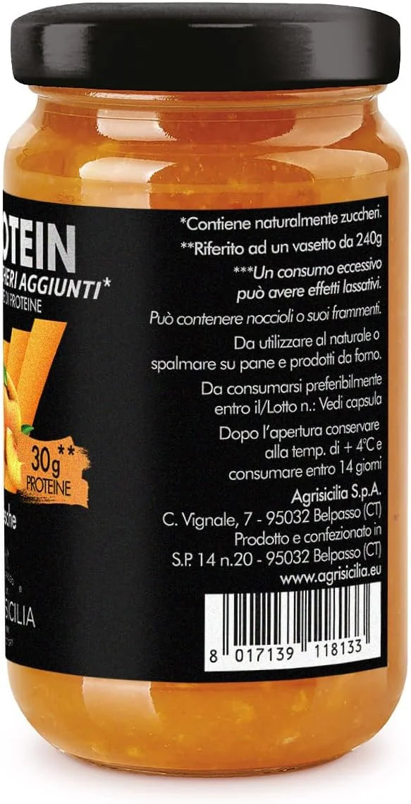 Peach Preparation with Sugar-Free Proteins