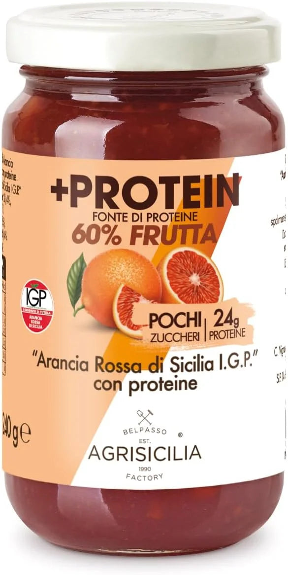 Preparation of Sicilian Blood Orange I.G.P. with Proteins